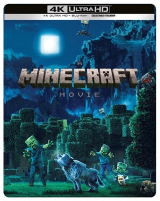 A Minecraft Movie Night Scene w.APET Limited Edition 4K Ultra HD Steelbook