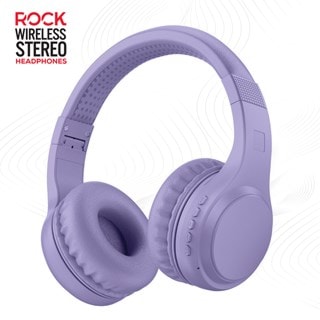 Rock BT On-Ear Purple Bluetooth Headphones