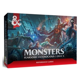 Monsters Fearsome & Ferocious Dungeons & Dragons Reference Cards