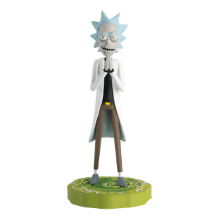 Evil Rick: Rick And Morty 1:16 Figurine With Magazine: Hero Collector