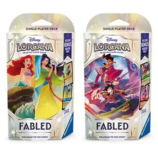 Starter Deck Fabled Disney Lorcana Trading Cards Assortment