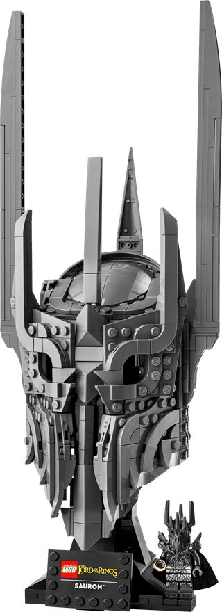 Sauron's Helmet The Lord Of The Rings LEGO Icons