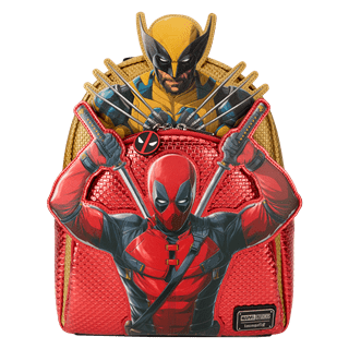 Deadpool & Wolverine Marvel Loungefly Mini Backpack