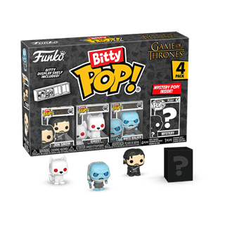 Jon Snow Game Of Thrones Funko Pop Bitty 4 Pack