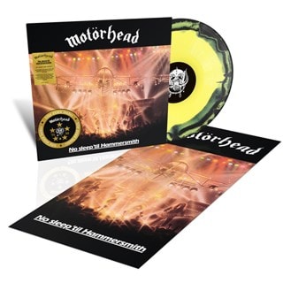 No Sleep 'Til Hammersmith - 50th Anniversary Edition Yellow & Black Splatter Vinyl