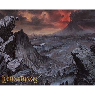 Mount Doom Lord Of The Rings 40cm x 50cm Canvas Print
