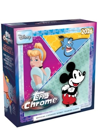 Topps Chrome Disney Mega Box 2026 Trading Cards