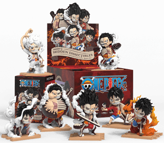 Freenys Hidden Dissectibles One Piece S06 - Luffy Gears Edition Mighty Jaxx Blind Box