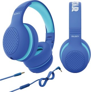 Majority Superstar Kids Blue Headphones
