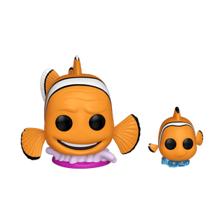 Marlon With Nemo 1814 Finding Nemo Funko Pop Vinyl & Buddy