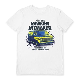 Call The Hitmaker Stranger Things 5 White Tee