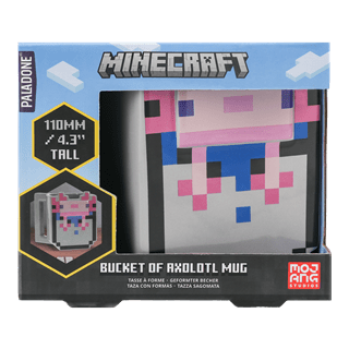 Axolotl Minecraft Shaped Mug