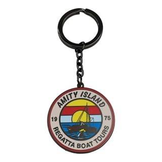 Regatta Boat Tour Jaws 50th Anniversary Keyring
