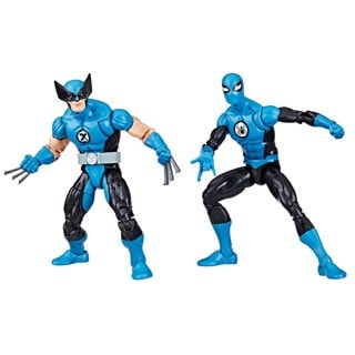 Wolverine And Spider-Man Fantastic Four Comics Marvel Legends Series Hasbro 2 pack Action Figure