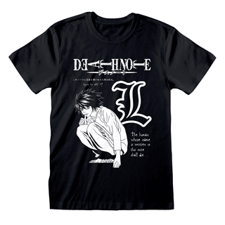 Mono Drawing Death Note Black Tee