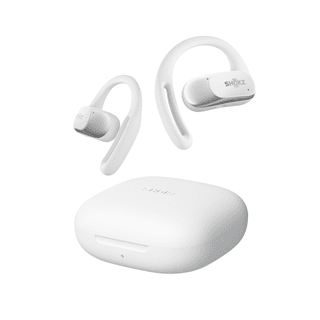 Shokz OpenFit Air White Open Ear True Wireless Bluetooth Earphones