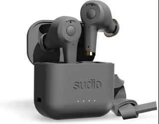 Sudio Ett Grey Active Noise Cancelling True Wireless Bluetooth Earphones