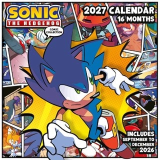 Sonic The Hedgehog 2027 Square Calendar