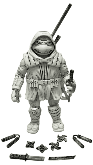 Last Ronin Black & White Teenage Mutant Ninja Turtles Action Figure