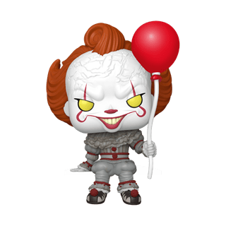 Pennywise With Balloon Shelf Sitter 2030 IT Chapter One Funko Pop Vinyl