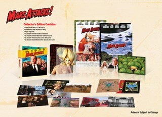Mars Attacks! Limited Edition 4K Ultra HD Collector's Edition with SteelBook