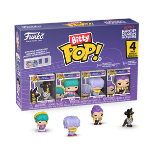Rumi Kpop Demon Hunters Series 2 Funko Bitty Pop 4 Pack