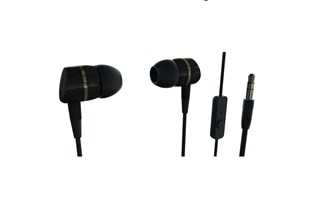 Vivanco Smartsound Black Earphones W/Mic