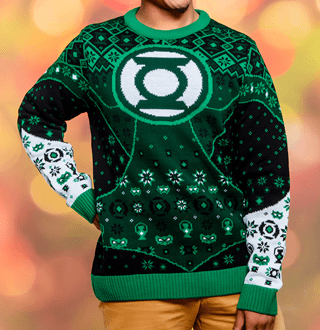 Green Lantern Unisex Christmas Jumper