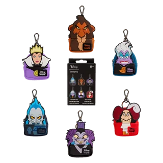 Disney Villains Loungefly Mystery Mini Backpack Bag Charms