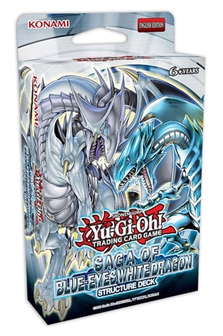 Saga of Blue-Eyes White Dragon Deck Yu-Gi-Oh Trading Cards