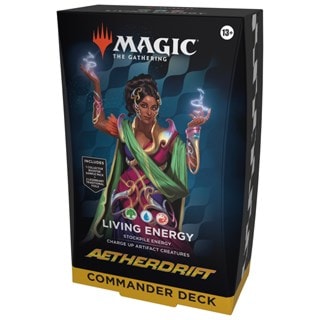 Aetherdrift Living Energy Commander Deck Magic The Gathering Trading Cards