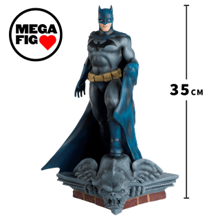 Batman on Roof: DC Mega Figurine: Hero Collector