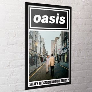 Oasis What's The Story Morning Glory 60cm x 90cm Framed Maxi Poster