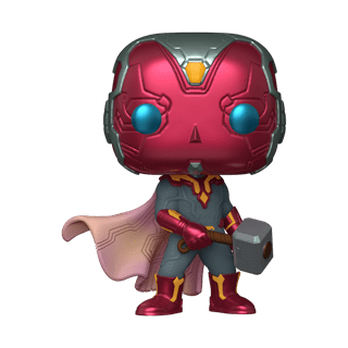 Vision With Mjolnir 1664 Infinity Saga Funko Pop Vinyl