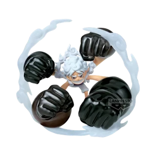 Monkey D Luffy Gear 5 Gum-Gum Dawn Gatling One Piece World Collectable Banpresto Figure