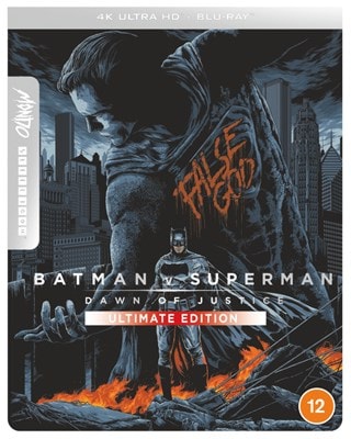 Batman V Superman - Dawn of Justice: Ultimate Edition (hmv Exclusive) Mondo Steelbook