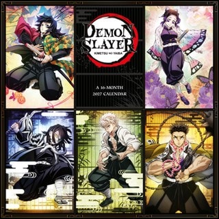 Demon Slayer 2027 Square Calendar