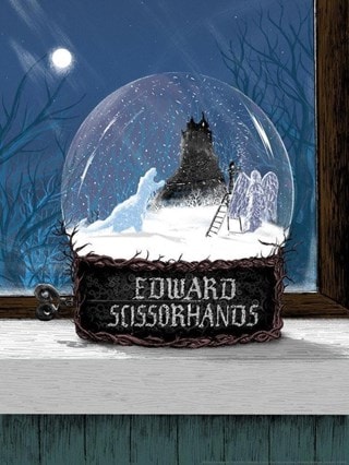Edward Scissorhands: Ed's Garden Matt Saunders Limited Edition Lithograph Print