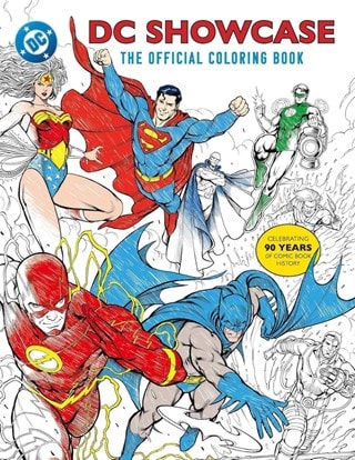 DC Showcase The Official Colouring Book