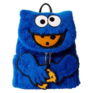 Cookie Monster Plush Sesame Street Loungefly Mini Backpack