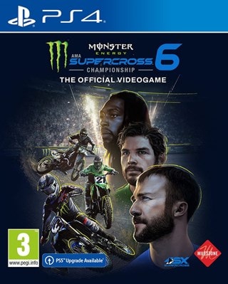 Monster Energy Supercross 6 - The Official Video Game (PS4)