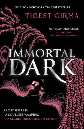 Immortal Dark 1 Paperback By Tigest Girma