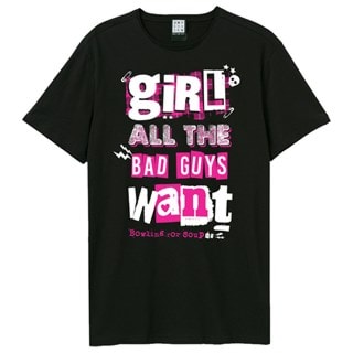 Girl All The Bad Guys Want Bowling For Soup Black Tee