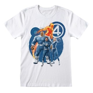 Group Fantastic Four White Tee