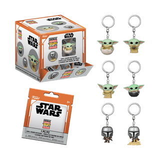 Star Wars The Mandalorian Mystery Funko Pop Vinyl Keychain