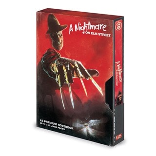A Nightmare On Elm Street VHS A5 Notebook