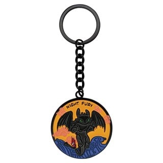 Night Fury How To Train Your Dragon Keyring