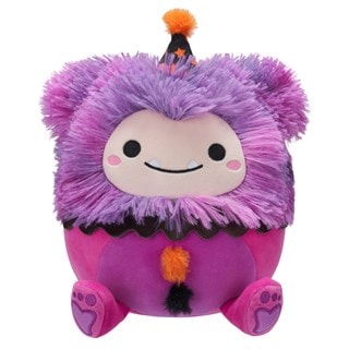 7.5'' Woxie Magenta Bigfoot In Clown Costume Squishmallows Plush