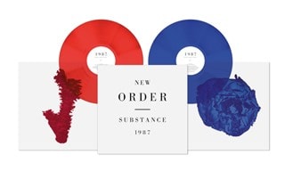 Substance '87 Limited Edition Red & Blue 2LP