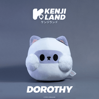 Kenji Yabu Tiny-K Dorothy Cat Soft Toy